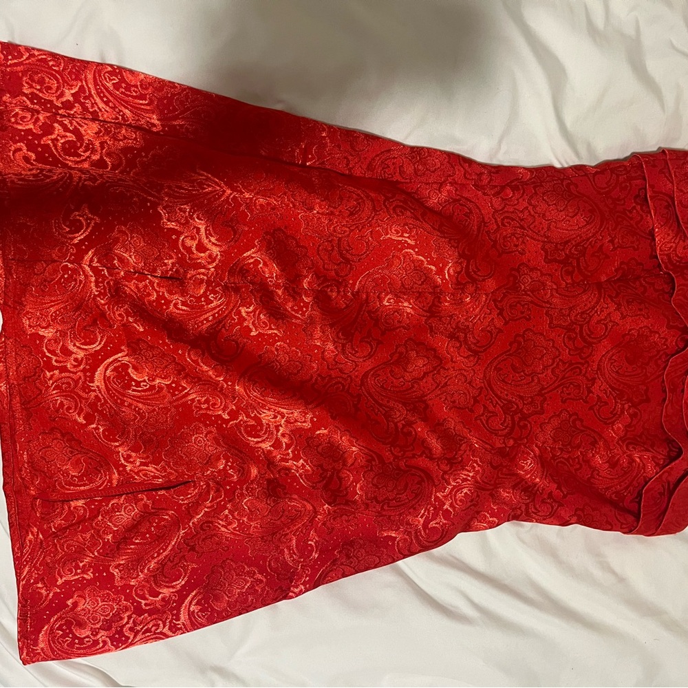Lucy in the Sky Red Lace Chemise